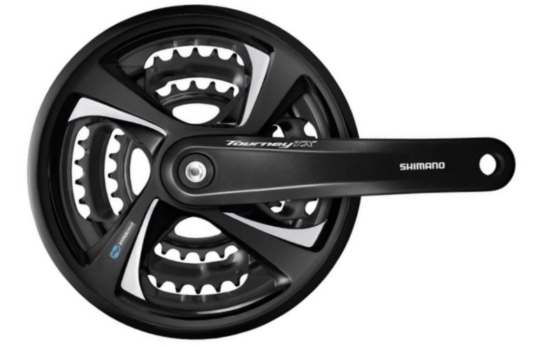 POGON SHIMANO TOURNEY FC-TX801, 48X38X28T, KURBLA 175MM, 7/8 BRZINA, CHAINCASE COMPATIBLE, INCL. FIXING BOLT, FOR CHAIN LINE 50MM, W/CG, SILVER, IND.PACK 1 POGON SHIMANO TOURNEY FC-TX801, 48X38X28T, KURBLA 175MM, 7/8 BRZINA, CHAINCASE COMPATIBLE, INCL. FIXING BOLT, FOR CHAIN LINE 50MM, W/CG, SILVER, IND.PACK