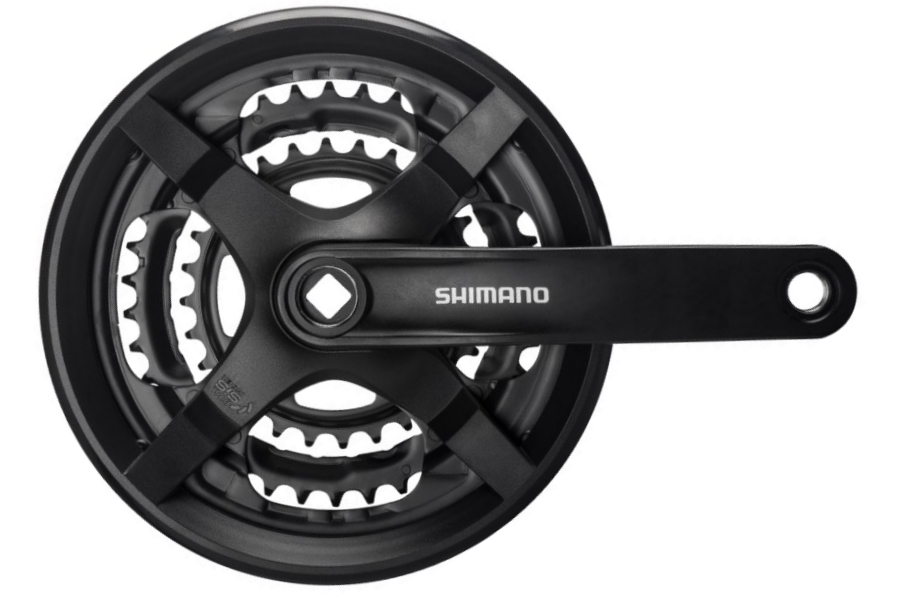 POGON SHIMANO TOURNEY FC-TY301, 42X34X24T, KURBLA 170MM, FOR REAR 6/7/8 BRZINA, W/CG, CHAINCASE COMPATIBLE, FIXING BOLT, BLACK, IND.PACK 1 POGON SHIMANO TOURNEY FC-TY301, 42X34X24T, KURBLA 170MM, FOR REAR 6/7/8 BRZINA, W/CG, CHAINCASE COMPATIBLE, FIXING BOLT, BLACK, IND.PACK