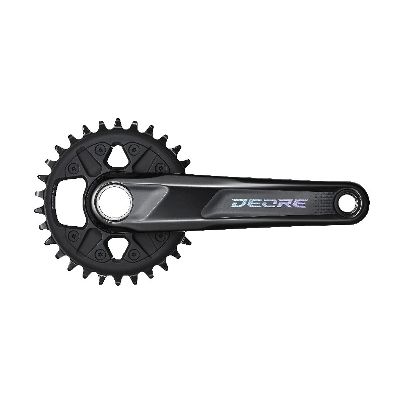 POGON SHIMANO FC-M6100-1, DEORE, FOR REAR 12-SPEED, 2-PCS FC, 170MM, 30T W/O CG, W/O BB PARTS, FOR CHAIN LINE 52MM, IND.PACK 1 POGON SHIMANO FC-M6100-1, DEORE, FOR REAR 12-SPEED, 2-PCS FC, 170MM, 30T W/O CG, W/O BB PARTS, FOR CHAIN LINE 52MM, IND.PACK