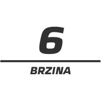 Lančanik navojni 6 brzina