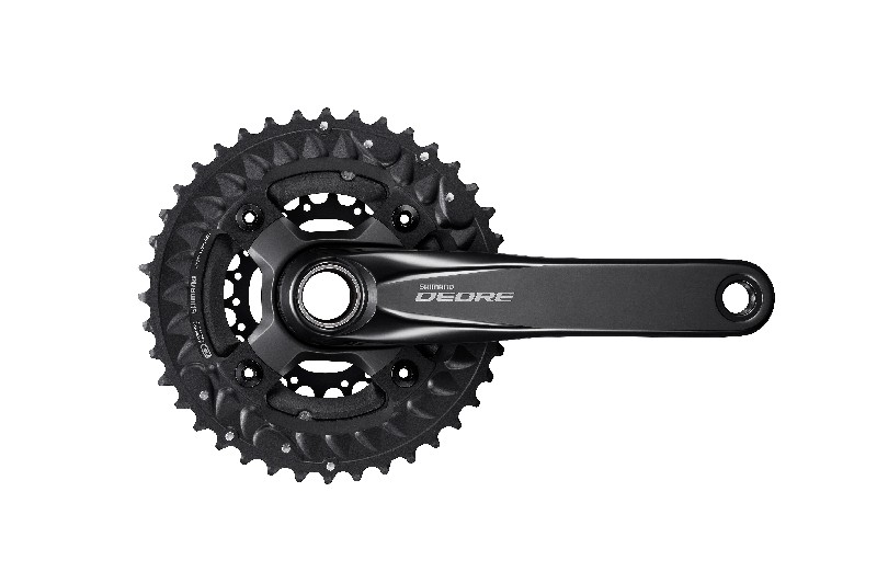 POGON SHIMANO FC-M6000-3, DEORE, FOR REAR 10-SPEED, 2-PCS FC, 170MM 40-30-22T WITHOUT CG, W/O BB PARTS, FOR CHAIN LINE 50MM, IND.PACK 1 POGON SHIMANO FC-M6000-3, DEORE, FOR REAR 10-SPEED, 2-PCS FC, 170MM 40-30-22T WITHOUT CG, W/O BB PARTS, FOR CHAIN LINE 50MM, IND.PACK