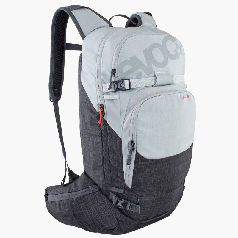 EVOC LINE 20L HEATHER SILVER CARBON GREY 1 EVOC LINE 20L HEATHER SILVER CARBON GREY