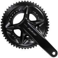 POGON SHIMANO FC-R7100, 105, FOR REAR 12-SPEED, HOLLOWTECH 2, 172.5MM, 52-36T W/O CG, W/O BB PARTS, BLACK, IND.PACK