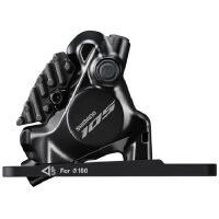 HIDRAULIČNA DISK KOČNICA SHIMANO BR-R7170, 105, FRONT, FLAT MOUNT, W/BRACKET FOR 140/160MM ROTOR(ASSEMBLED FOR 160), W/L05A RESIN PAD(W/FIN), BLACK, IND.PACK
